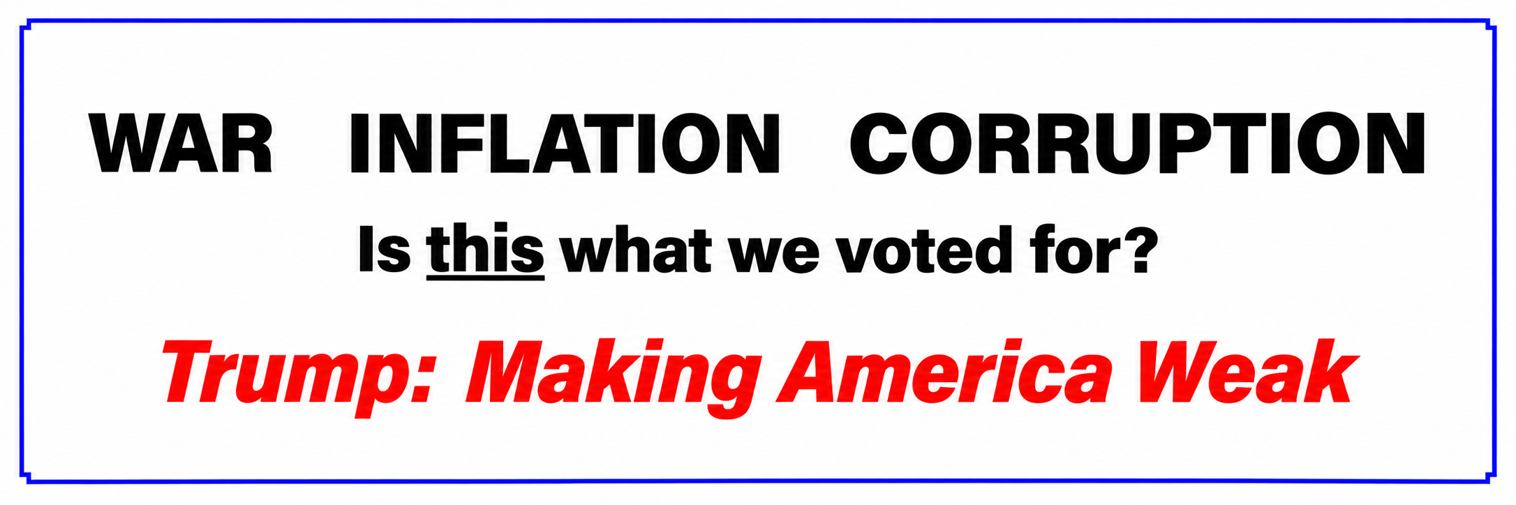 Protect Truth. Uphold Democracy billboard