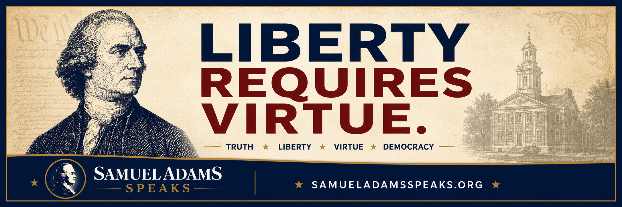 Democracy Needs Courage billboard